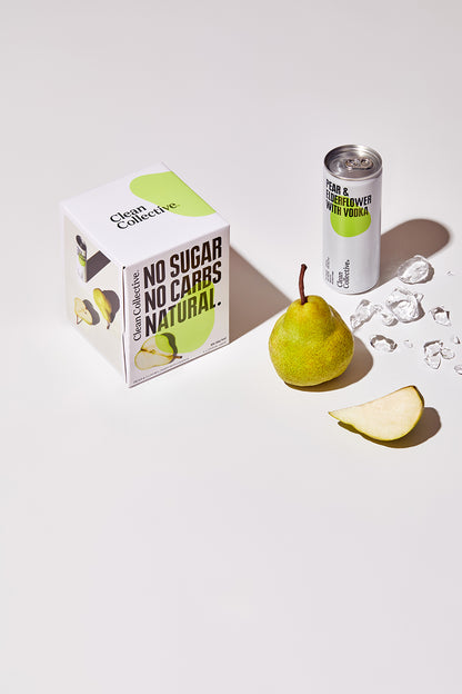 Pear & Elderflower with Vodka (4pk)